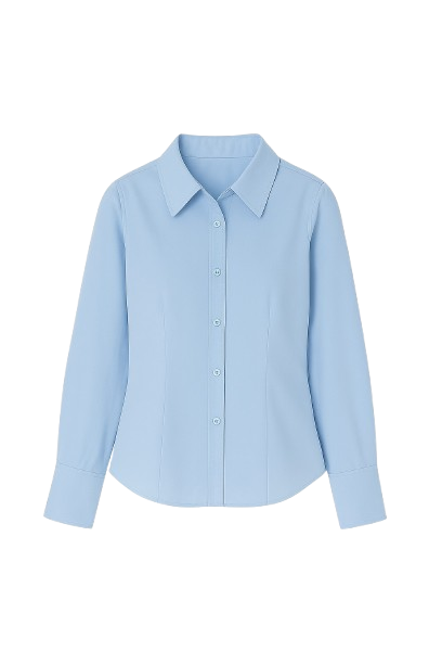 Lea Top in Baby Blue